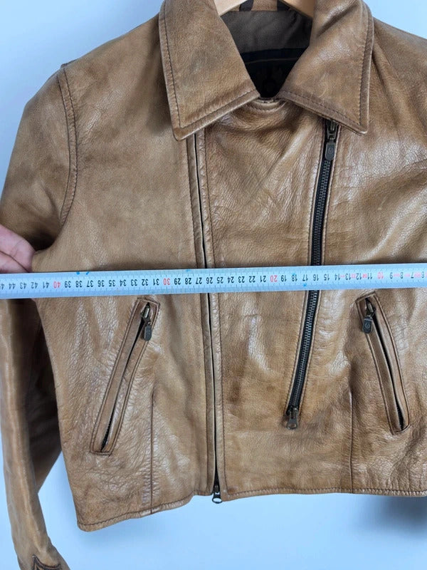 Belstaff The Aviator Leather Biker Jacket – IT 42 / UK 10, Museum Edition