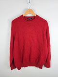 Burberry London Red Wool Crewneck Jumper – Size 6