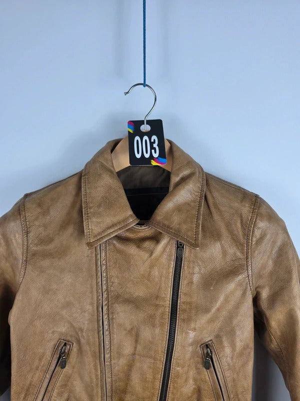 Belstaff The Aviator Leather Biker Jacket – IT 42 / UK 10, Museum Edition