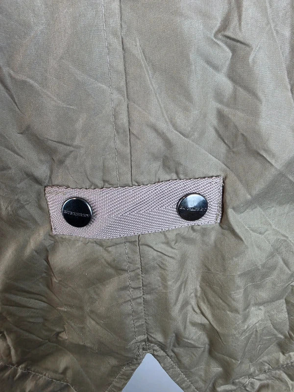 Burberry London Lightweight Fishtail Parka Coat Nova Check - UK 8