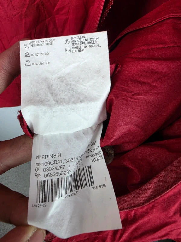 Burberry London Red Harrington Jacket – Size 52 XL