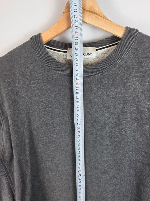 Stone Island Grey Crewneck Sweatshirt - Size L