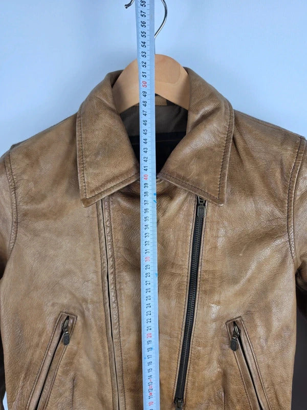 Belstaff The Aviator Leather Biker Jacket – IT 42 / UK 10, Museum Edition