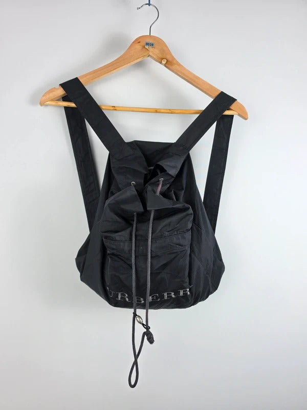Burberry London Convertible Jacket / Backpack – Black, Size M