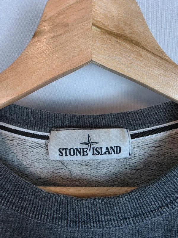 Stone Island Grey Crewneck Sweatshirt - Size L