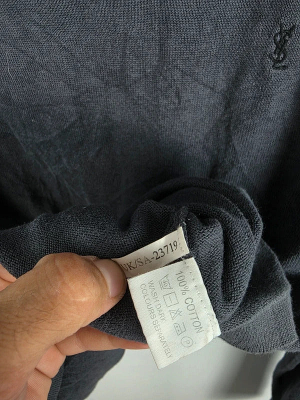 Yves Saint Laurent Pour Homme Jumper – Size M, Fine Cotton