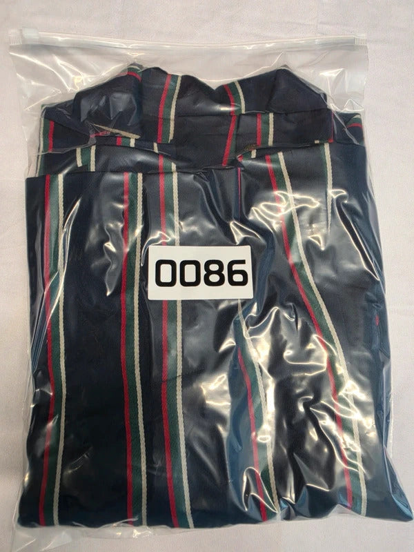 Polo Ralph Lauren Regatta Stripe Crest Wool Blend Blazer - Size 8