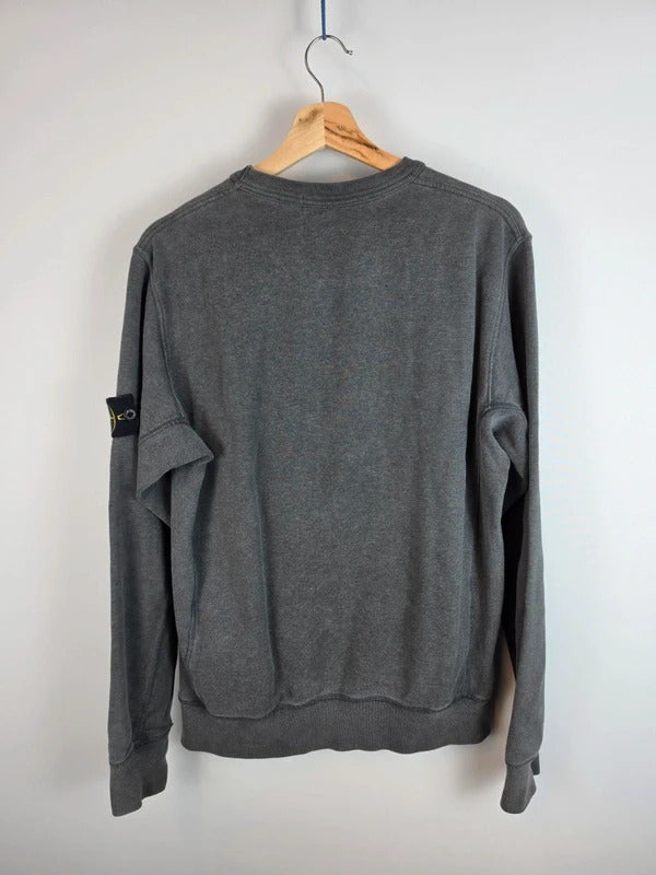 Stone Island Grey Crewneck Sweatshirt - Size L
