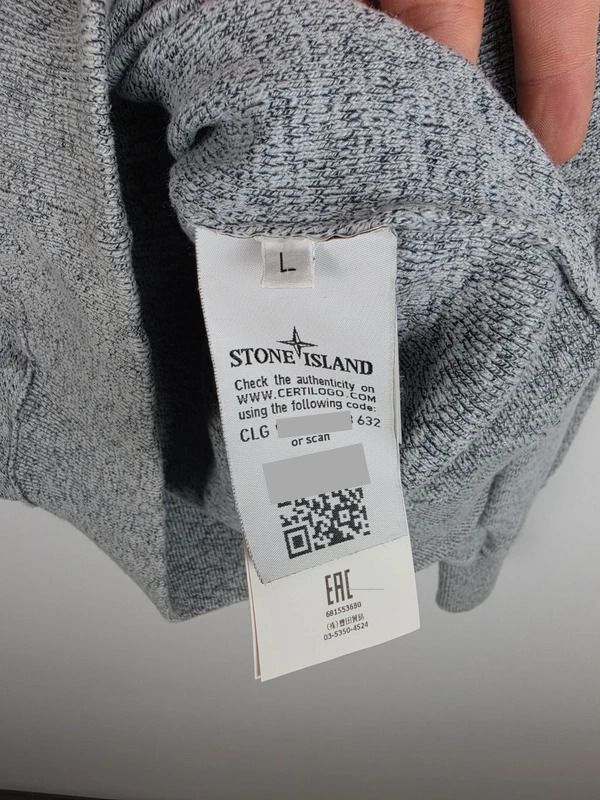Stone Island Grey Marl Lightweight Knit Jumper Sweater Large SS18